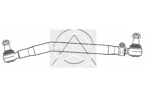 Продольная рулевая тяга SIDEM 6132