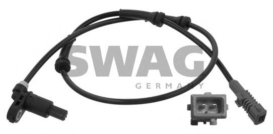 Датчик, частота вращения колеса SWAG 62 93 6942