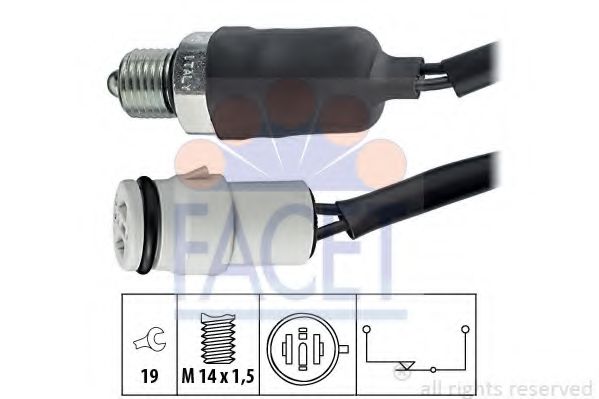 Выключатель, фара заднего хода KW 560158