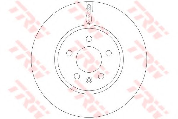 Тормозной диск TRW DF6260