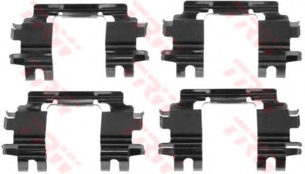 Комплектующие, колодки дискового тормоза TRW PFK525