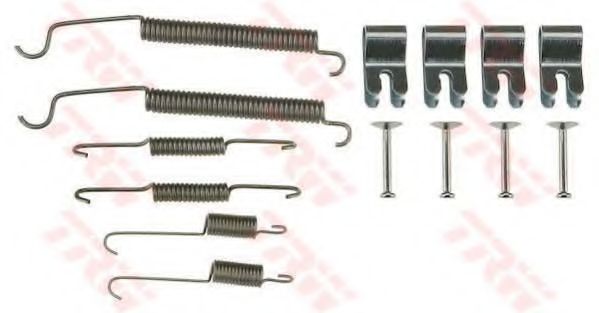 Комплектующие, тормозная колодка TRW SFK424