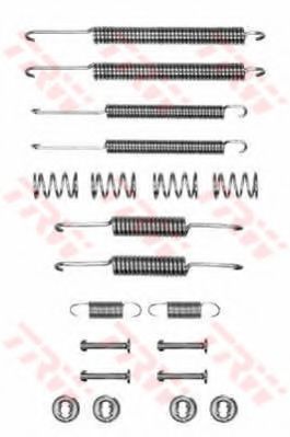 Комплектующие, тормозная колодка TRW SFK86