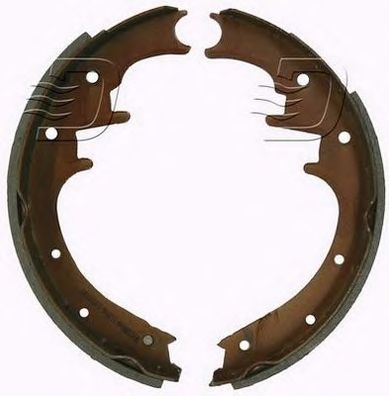 Комплект тормозных колодок DENCKERMANN B120046