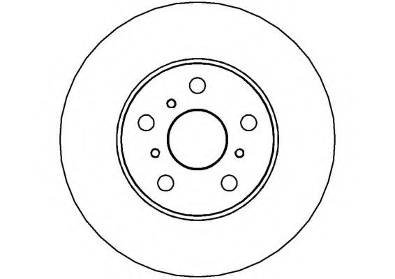 Тормозной диск NATIONAL NBD265