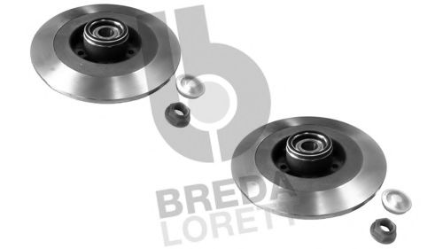 Тормозной диск BREDA  LORETT DFM0007