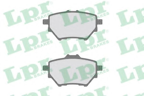 Комплект тормозных колодок, дисковый тормоз LPR 05P1838