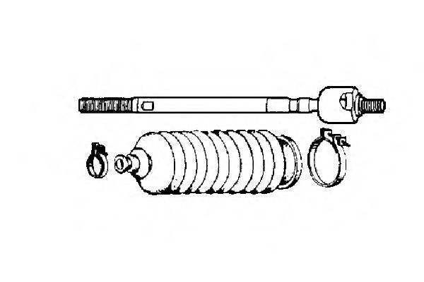Ремкомплект, рулевой механизм OCAP 0603204-K