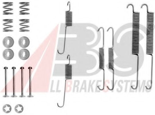 Комплектующие, тормозная колодка A.B.S. 0754Q