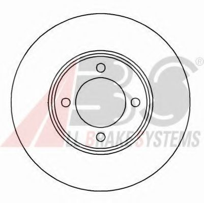 Тормозной диск A.B.S. 15518