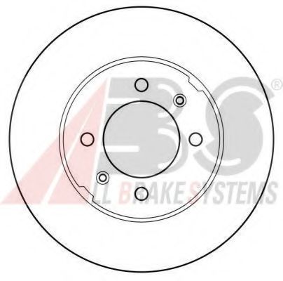 Тормозной диск A.B.S. 15609