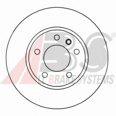 Тормозной диск A.B.S. 16263 OE