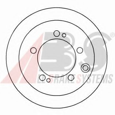 Тормозной диск A.B.S. 16273