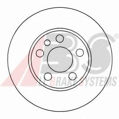 Тормозной диск A.B.S. 16325