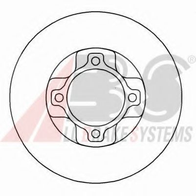 Тормозной диск SPIDAN 81281