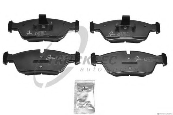 Комплект тормозных колодок, дисковый тормоз TRUCKTEC AUTOMOTIVE 08.35.006