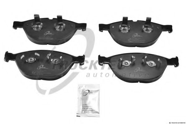 Комплект тормозных колодок, дисковый тормоз TRUCKTEC AUTOMOTIVE 08.35.040