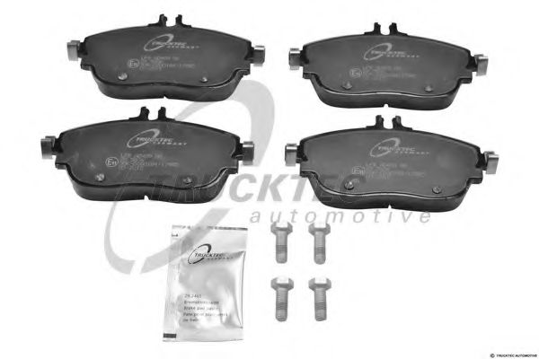Комплект тормозных колодок, дисковый тормоз TRUCKTEC AUTOMOTIVE 02.35.432
