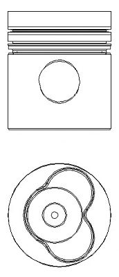 Поршень NÜRAL 87-432100-00
