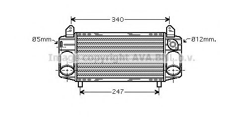 Интеркулер AVA QUALITY COOLING AI4192