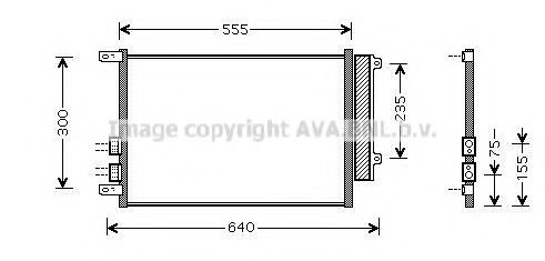 Конденсатор, кондиционер AVA QUALITY COOLING AL5088D