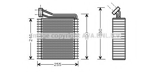 Испаритель, кондиционер AVA QUALITY COOLING CRV089