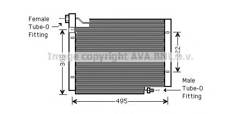 Конденсатор, кондиционер AVA QUALITY COOLING JE5004