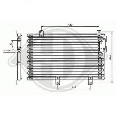 Конденсатор, кондиционер DIEDERICHS 8304000