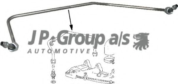 Маслопровод, компрессор JP GROUP 1117600602