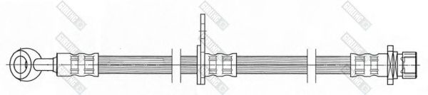 Тормозной шланг GIRLING 9004449