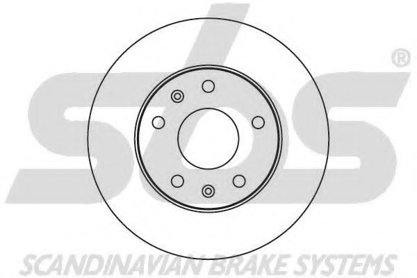 Тормозной диск sbs 1815204014