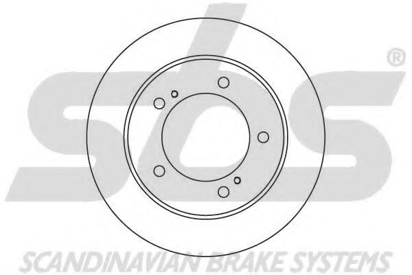 Тормозной диск sbs 1815205201