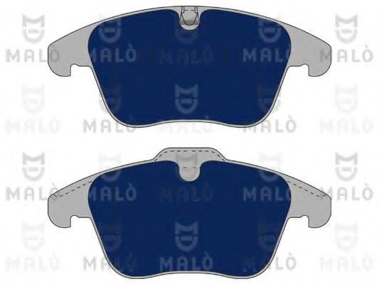 Комплект тормозных колодок, дисковый тормоз MALÒ 1050997