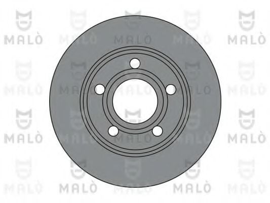 Тормозной диск MALÒ 1110241