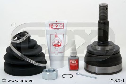 Шарнирный комплект, приводной вал CDX 72900