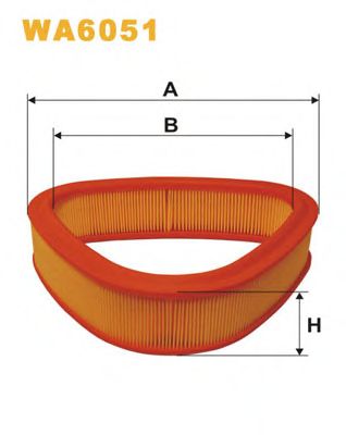 Воздушный фильтр WIX FILTERS WA6051