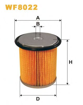 Топливный фильтр WIX FILTERS WF8022