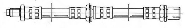 Тормозной шланг CEF 510864