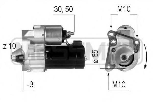 Стартер MESSMER 220045