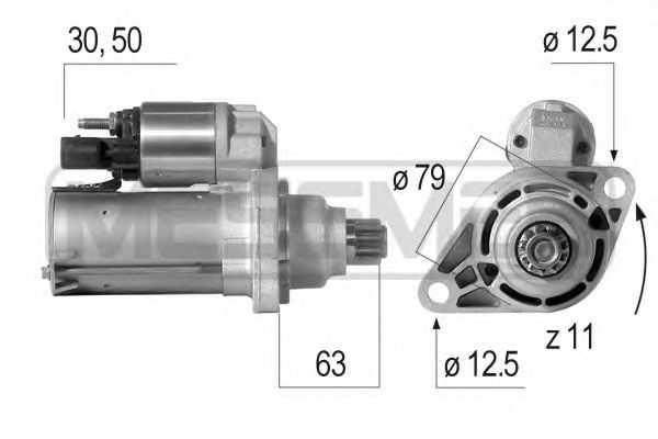 Стартер MESSMER 220598