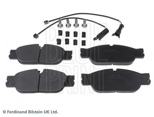 Комплект тормозных колодок, дисковый тормоз BLUE PRINT ADJ134234