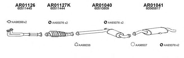 Система выпуска ОГ VENEPORTE 010039