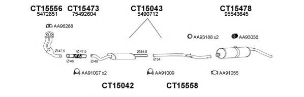 Система выпуска ОГ VENEPORTE 150405