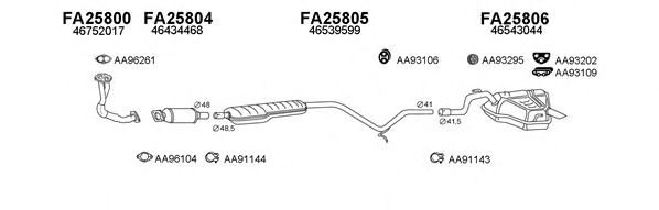 Система выпуска ОГ VENEPORTE 250307