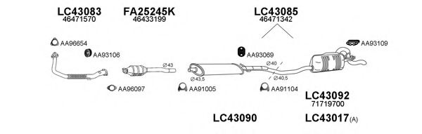 Система выпуска ОГ VENEPORTE 430062