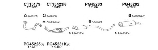 Система выпуска ОГ VENEPORTE 450063