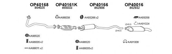 Система выпуска ОГ VENEPORTE 770129