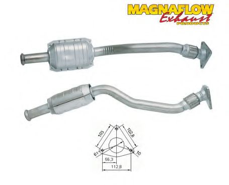 Катализатор MAGNAFLOW 86365D