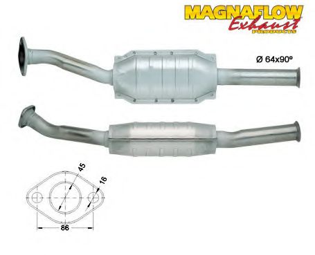 Катализатор MAGNAFLOW 86006