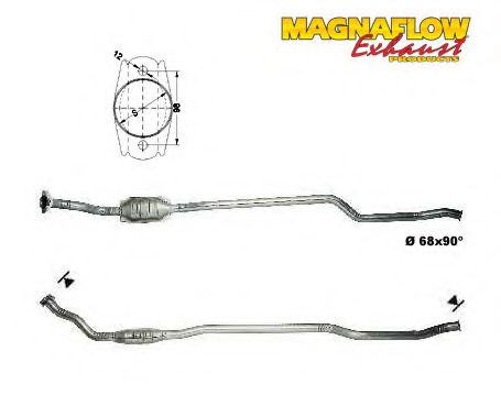 Катализатор MAGNAFLOW 80957D